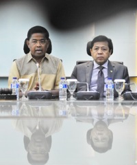 Sekjen dan Bendum Golkar Bersaksi di Sidang Akil Mochtar