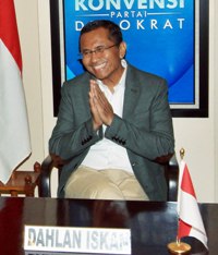 Anas: Kalau Berani Konsisten, Dahlan Iskan Tinggal Ditetapkan