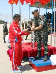 Satgas Indobatt Runner-Up Kejuaraan Bola Voli UNIFIL 2014