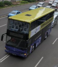 Lima Bus Tingkat Wisata Tetap Gratis