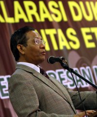 Mahfud MD Ngaku Bertemu Ratu Atut di Ruang MK