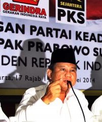 Prabowo Percayakan Urusan Saksi Pilpres ke PKS