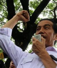 Jokowi: Hatta Memang Asli Sumsel, Tapi Nanti Kita Lihat Siapa yang Menang