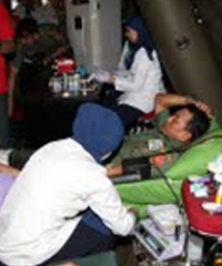 HUT ke-69, TNI Gelar Donor Darah