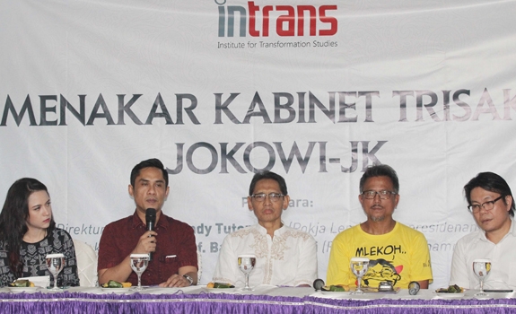 Inilah Komposisi Kabinet Trisakti Jokowi-JK versi Intrans