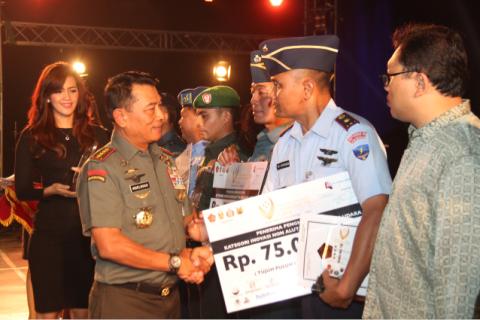 Jenderal Moeldoko Berikan Penghargaan Inovasi Panglima TNI 2014