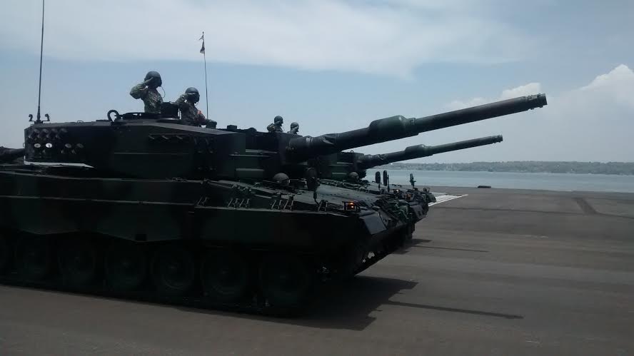 Tank Leopard Buktikan Diri Tidak Merusak Jalanan