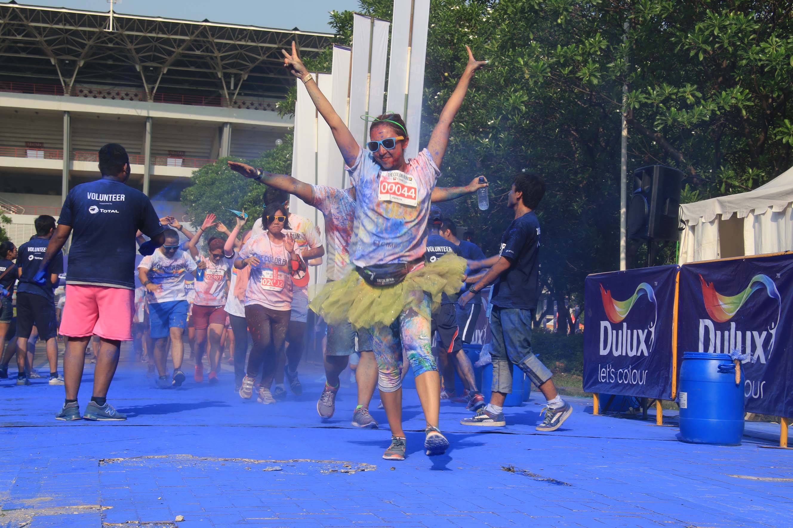 Dulux Dukung The Color Run&acirc;&bdquo;&cent; Jakarta 2014