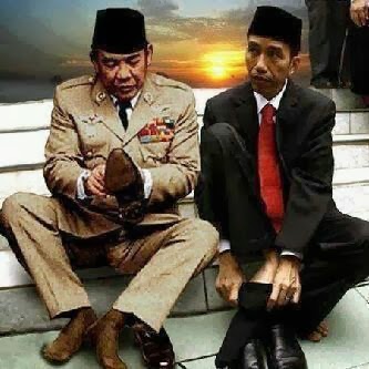 Turuti Asing, Jokowi Punggungi Trisakti Bung Karno