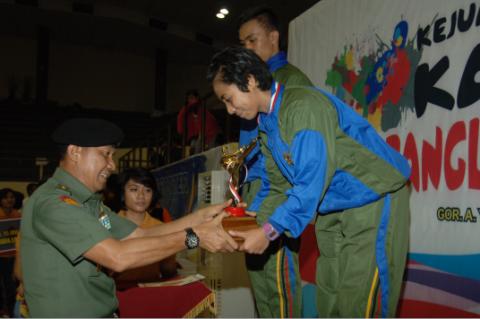 Kejurnas Karate Piala Panglima TNI Ditutup