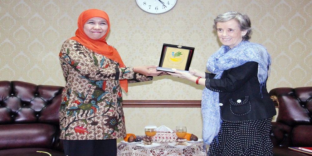 Utusan Khusus Sekjen PBB Senang Usai Bertemu Menteri Khofifah