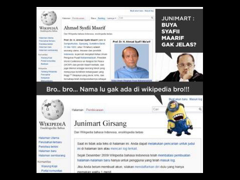 Sama-sama Nggak Jelas, Habis Tedjo Terbitlah Junimart