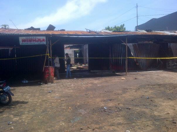 8 Ruko Terbakar, Kerugian Ditaksir Capai Rp 3 Miliar