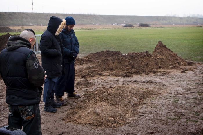 Pelaku Penembakan Copenhagen Dikebumikan