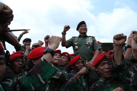 Ini Pesan Panglima Saat Sidak ke Grup 1 Kopassus