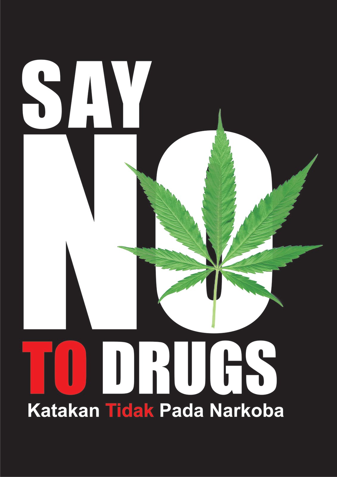 Poster Tentang Narkoba Yang Mudah Digambar