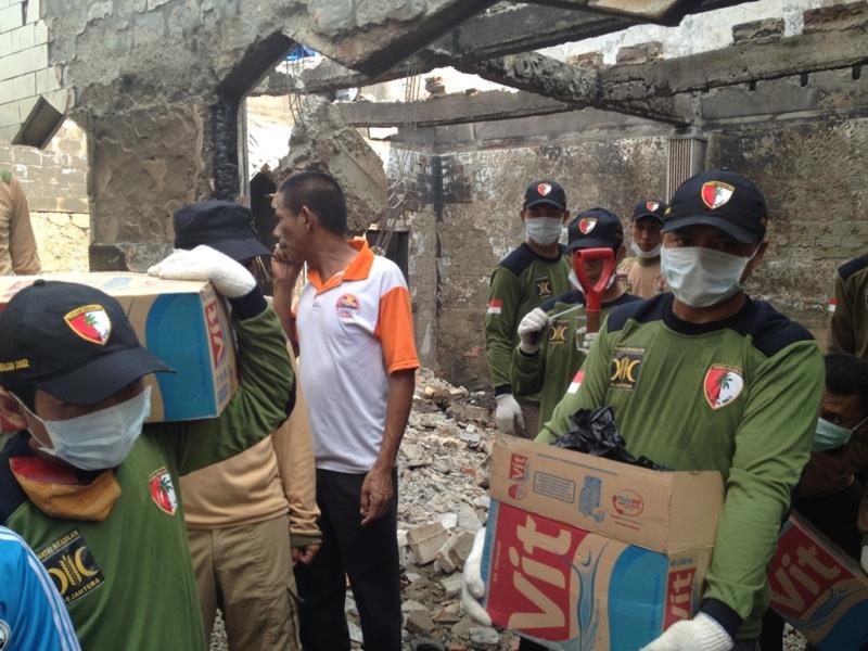 Relawan PKS Kembali Diterjunkan di Lokasi Kebakaran