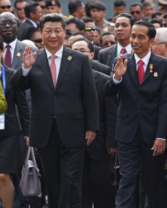 Keakraban Jokowi-Xi Jinping