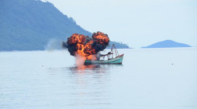 Tiga Kapal Vietnam Ditangkap di Perairan Natuna