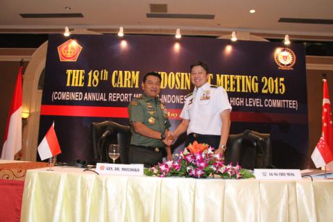 Panglima TNI Buka Sidang CARM-INDOSIN HLC Ke-18