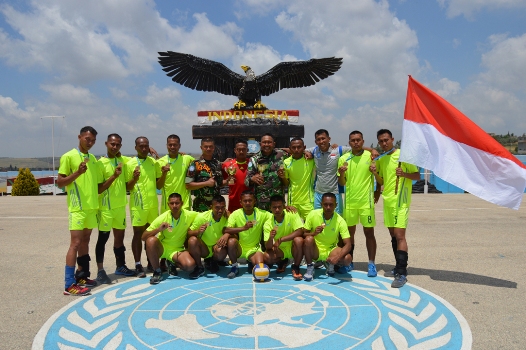 Kontingen Garuda Juarai Bola Voli Unifil di Lebanon