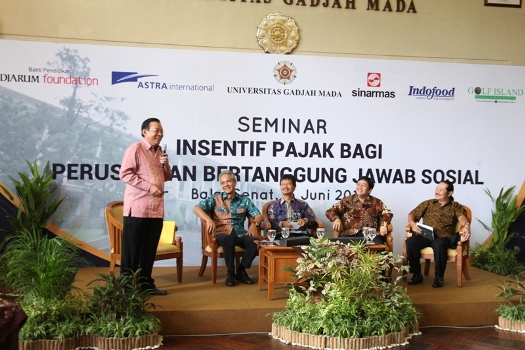 Sinar Mas Sumbang Dana untuk Gedung Baru UGM