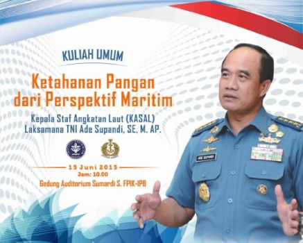 Pekan Depan, KSAL Beri Kuliah Umum di Kampus IPB