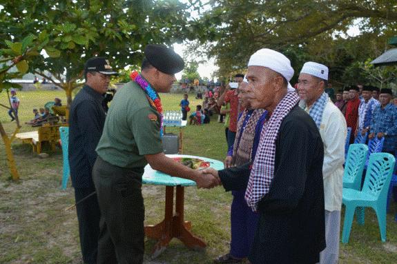 Panglima Gatot Sumbang Dana untuk Bangun Masjid di Pulau Sekatung