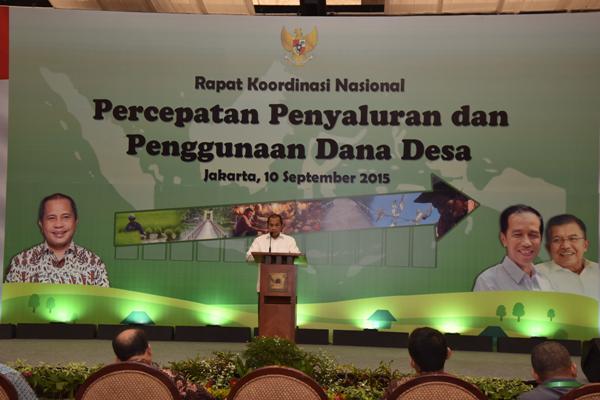 Bergerak Cepat untuk Salurkan Dana Desa, Kemendesa Kumpulkan Kepala Daerah