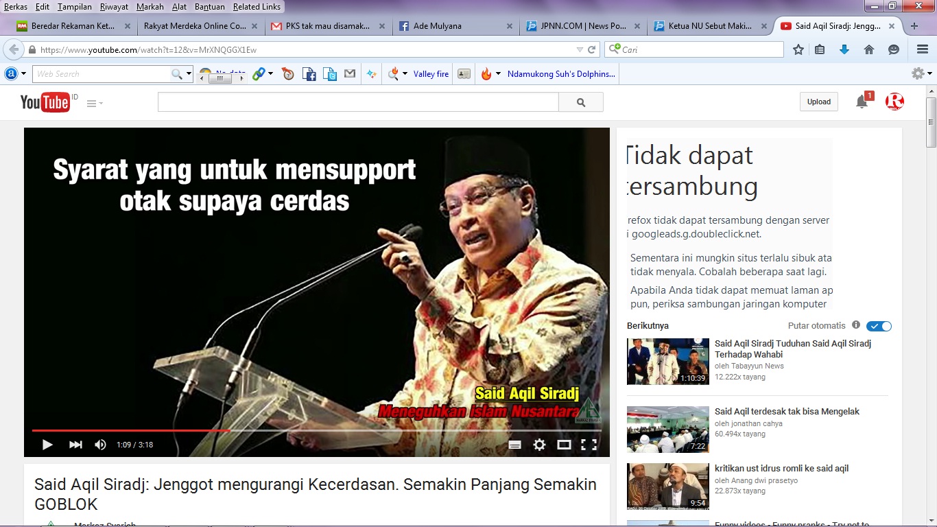 Beredar Rekaman Ketum PBNU Sebut Orang Berjenggot sebagai Orang Bodoh