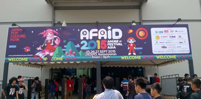 Kemeriahan Festival Anime di AFAID 2015