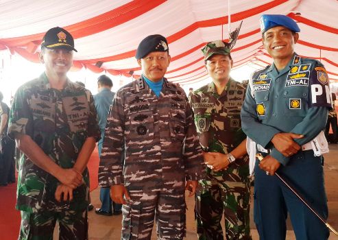 Bersama Calon Komandan Upacara