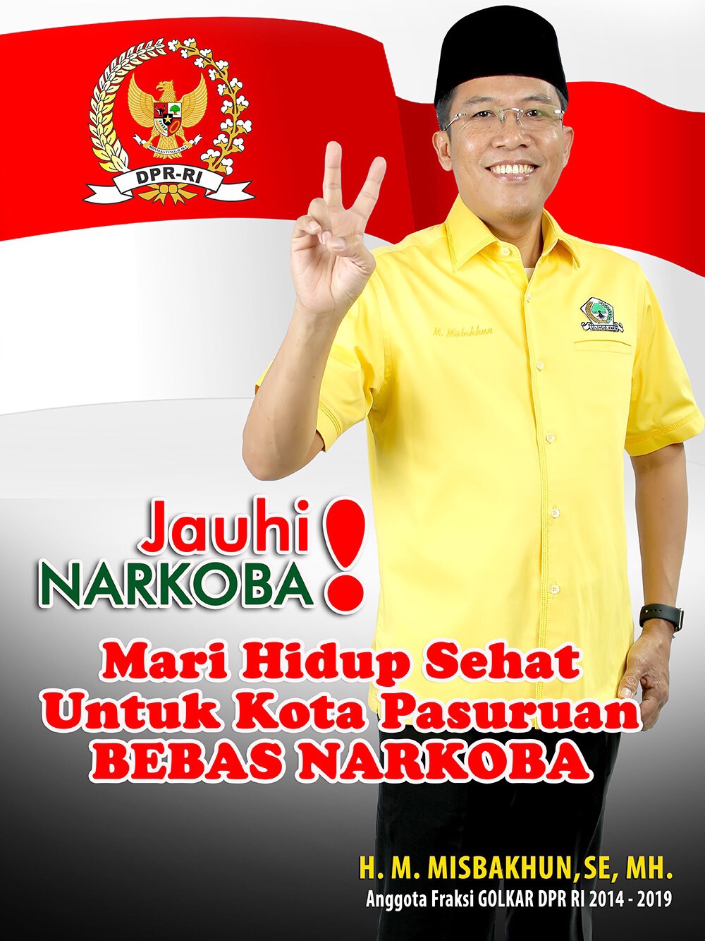 Pasang Baliho Bebas Narkoba, Tim Posko Rumah Aspirasi Misbakhun Dikeroyok Preman