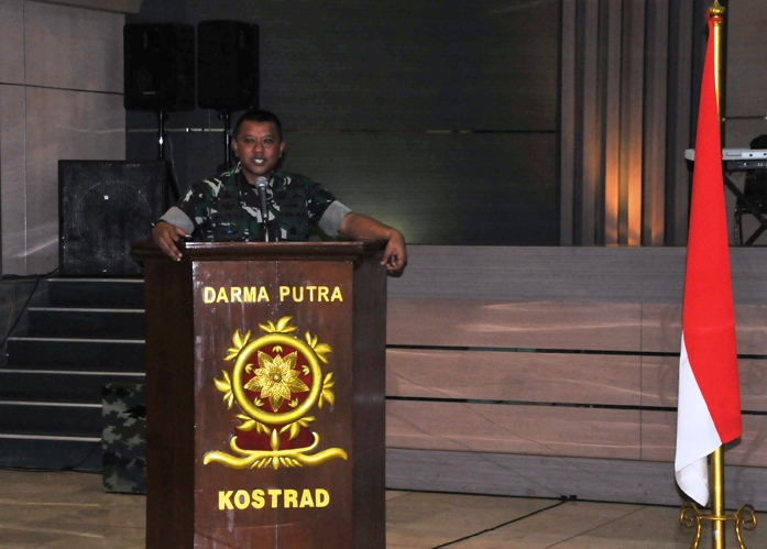 Kolonel Inf Yudianto Minta PNS Kostrad Kedepankan Netralitas dan Profesionalitas