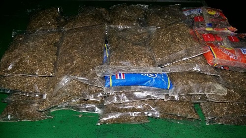 Satgas Pamtas RI-PNG Amankan 52 Paket Ganja Siap Pakai