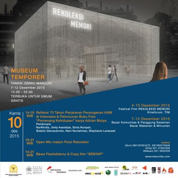 Silakan Copy Film <i>Senyap</i> Di Rekoleksi Memori Hari Ini