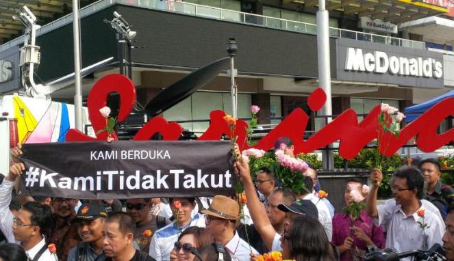 #KamiTidakTakut Bukti Kekuatan Islam Moderat di Indonesia