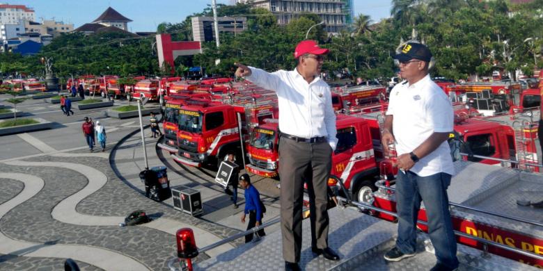 Kreativitas Walikota Makassar Di Puncak Perayaan Malam Tahun Baru Diacungi Jempol