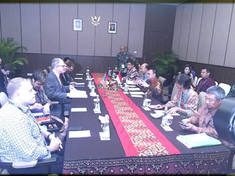 Menteri ESDM Rapat Tertutup Dengan Delegasi Energi AS