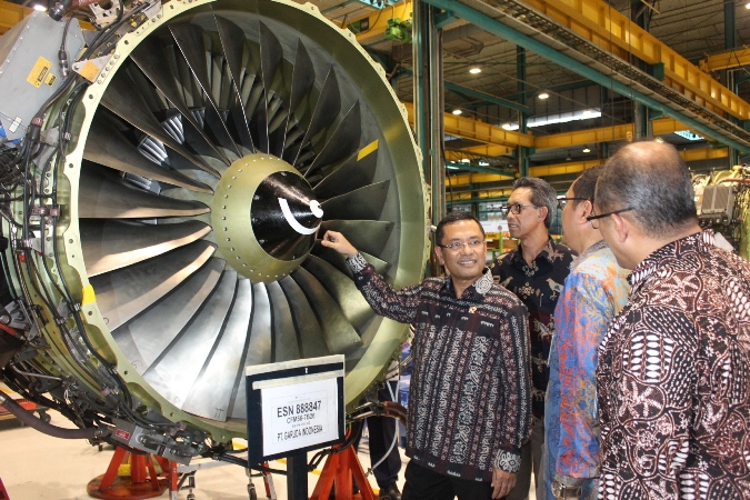 Kebijakan Bebas Bea Masuk Komponen Gairahkan Industri MRO Pesawat