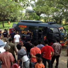 Tim Gegana Berhasil Ledakkan Koper Yang Berisi Bom Di Binjai