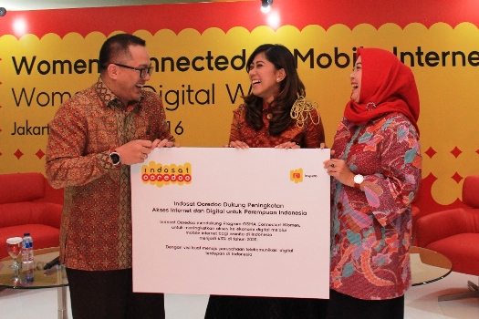 Indosat Ooredoo Dukung â€˜Digital Super Womanâ€™ Indonesia