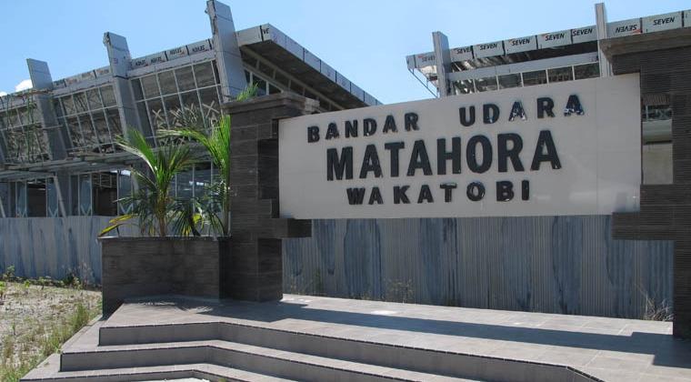 Dua Menteri Jokowi Resmikan Bandara Matahora Wakatobi