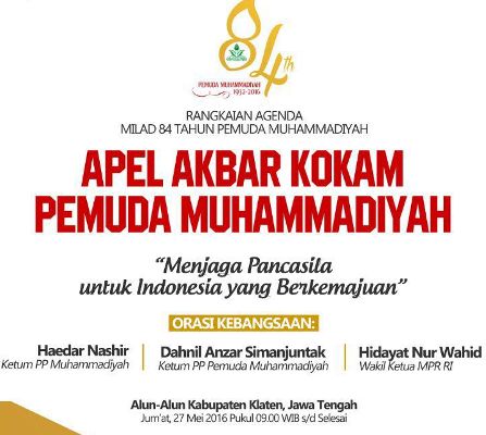 Diikuti 10 Ribu Personel, KOKAM Pemuda Muhammadiyah Gelar Apel Akbar Di Klaten