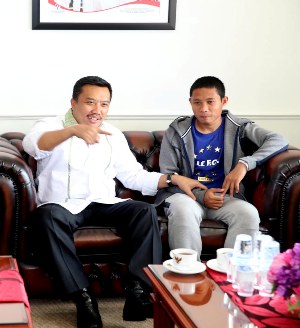 Evan Dimas Berbagi Pengalaman Dengan Menpora Saat Latihan Di Espanyol