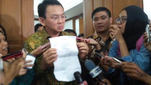 Ahok Bantah Sekda Bawa Rp 1 Miliar Untuk Warga Luar Batang