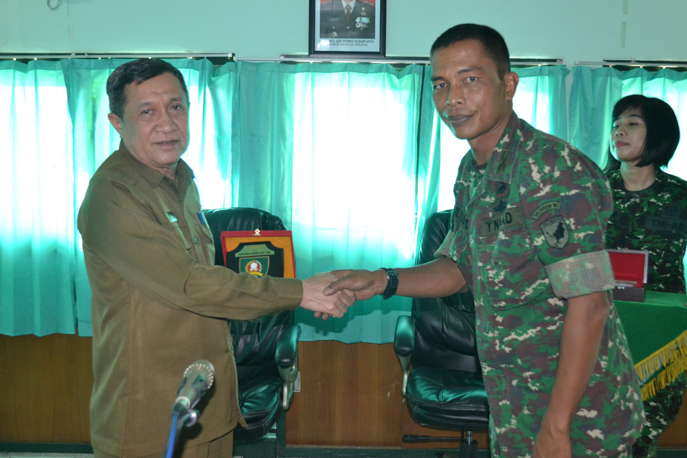 Letkol Inf Ulysses Terima Kunjungan Tim Lemhanas