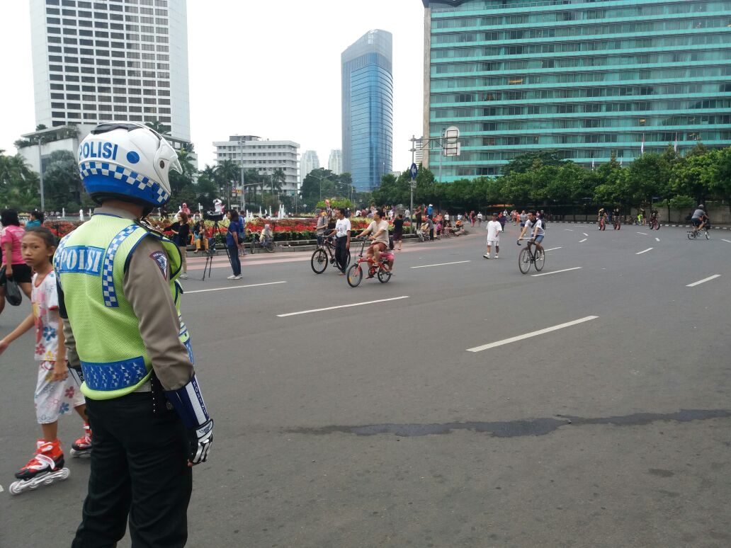 Di Bulan Ramadhan, Warga Jakarta Tetap Beraktivitas Saat Car Free Day