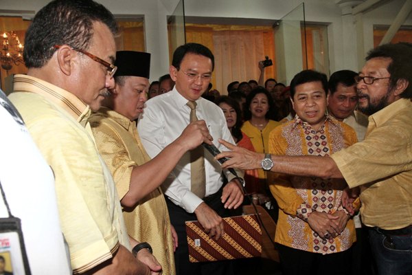 Novanto: Dukungan Ke Ahok Sudah Melalui Proses Panjang