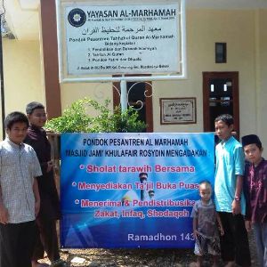 Pesantren Al-Marhamah Resmikan Masjid Bantuan Timur Tengah